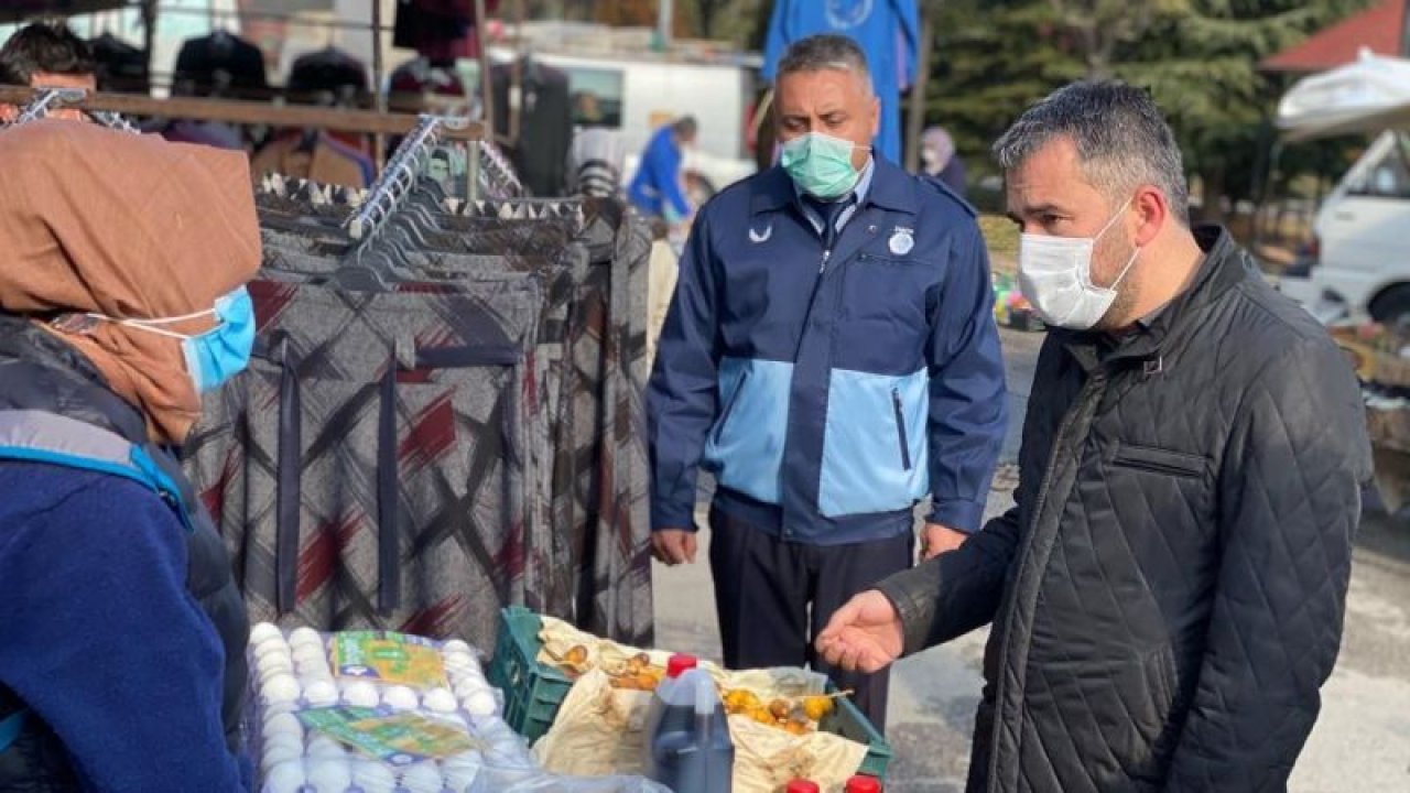 Ankara Pursaklar'da Pazar Yerlerinde Sıkı Denetim