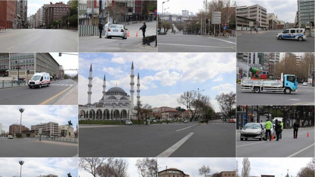 Ankara ve Türkiye genelinde hafta sonu uygulanacak sokağa çıkma kısıtlaması başladı! İşte Kısıtlama Detayları