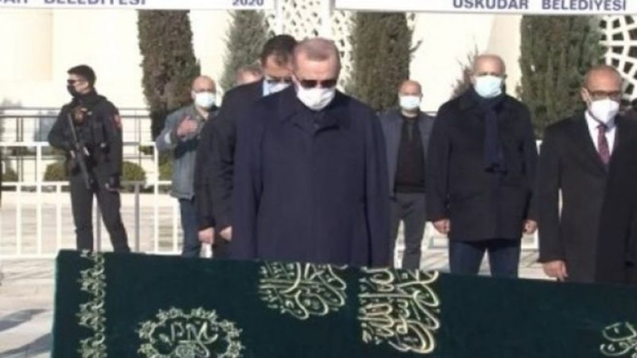 Cumhurbaşkanı Erdoğan, Turgut Kıran'ın cenaze namazına katıldı