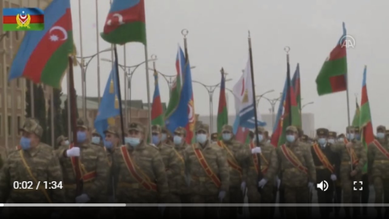 Azerbaycan, Dağlık Karabağ zaferini askeri geçit töreniyle kutlayacak