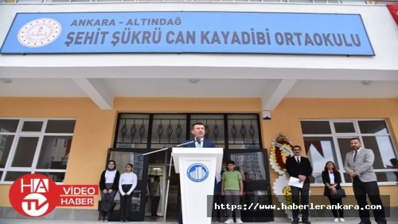 Şehit Komiser Yardımcısı Kayadibi'nin ismi Altındağ'da yaşatılacak