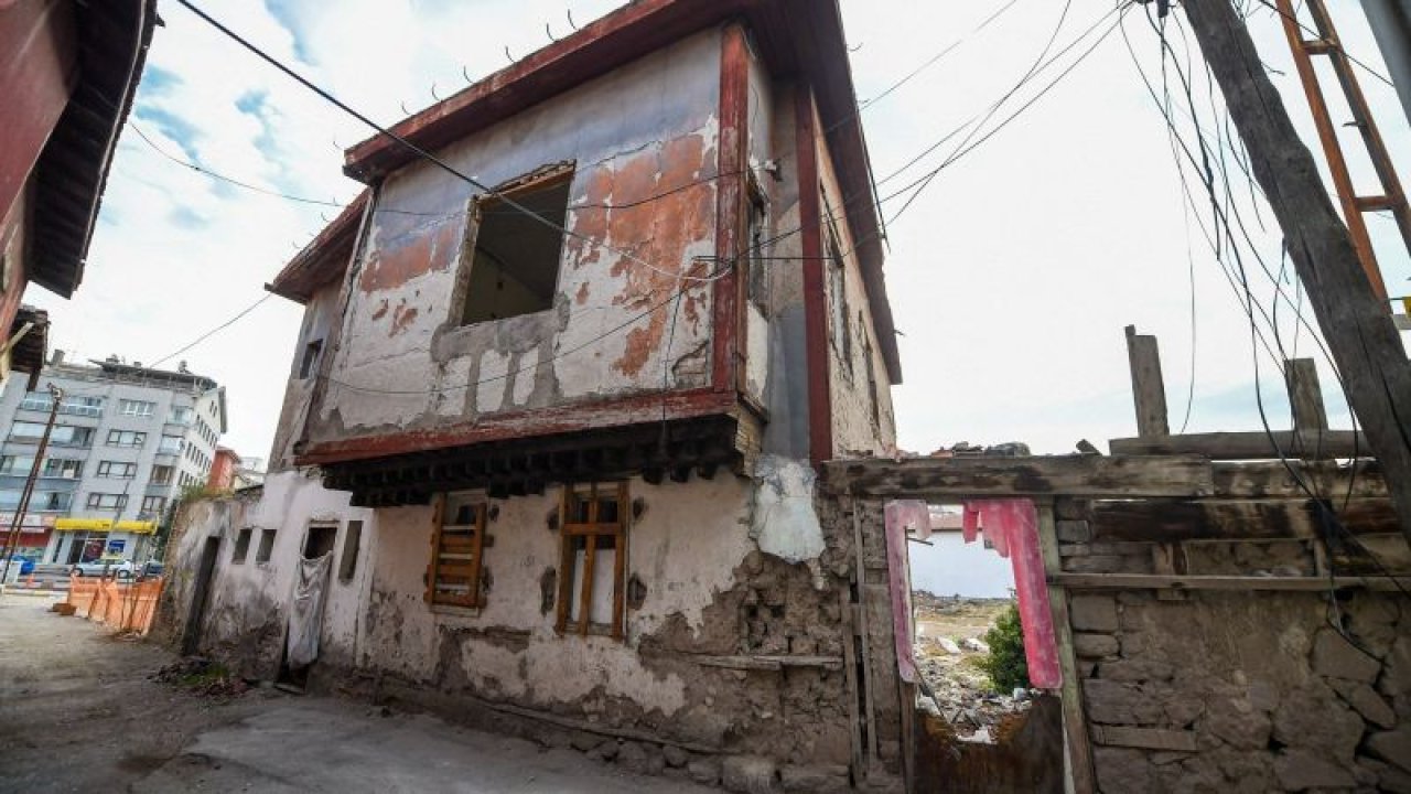 Ankara Altındağ'da tarihi konak hayata dönüyor