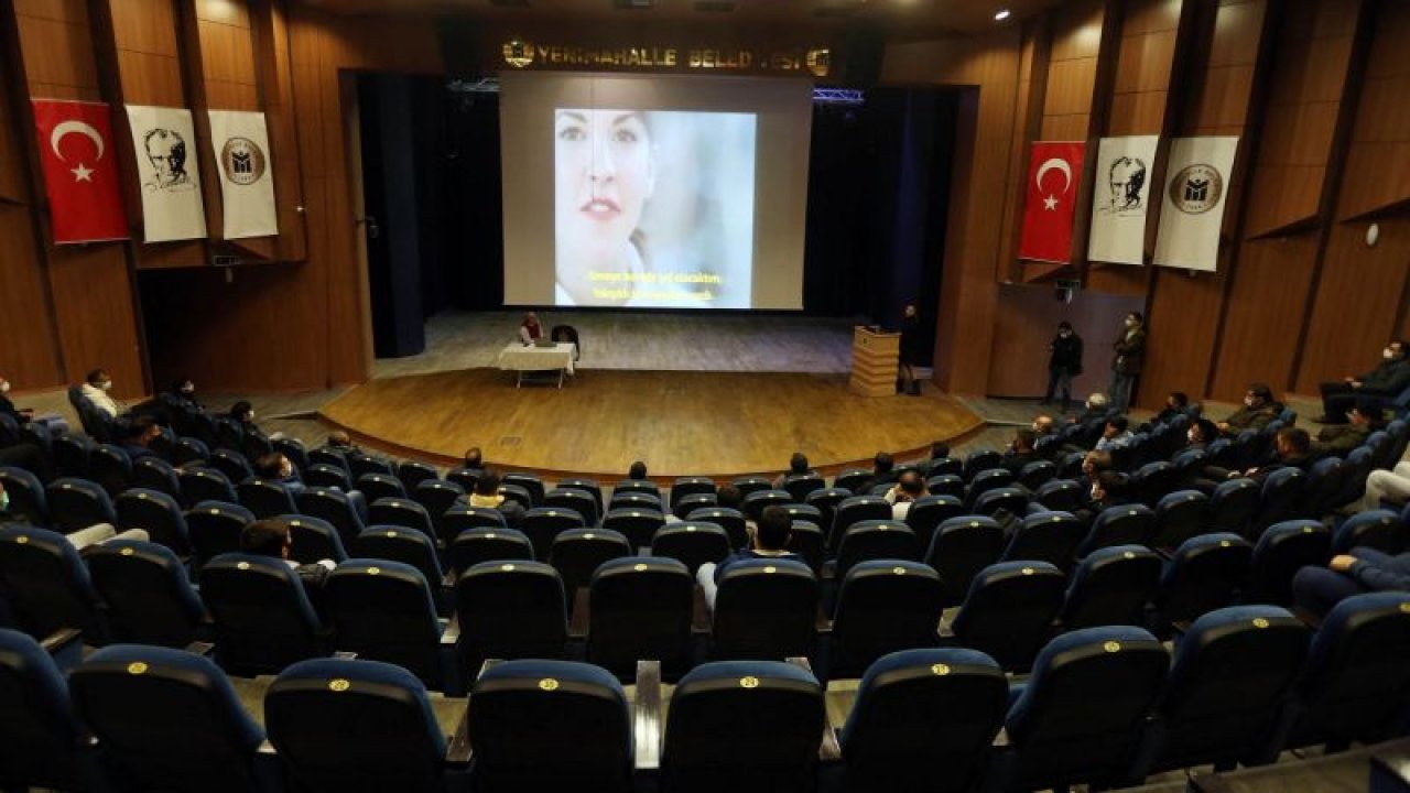 Ankara Yenimahalle Belediyesi'nden personele İş güvenliği ve Covid-19 eğitimi