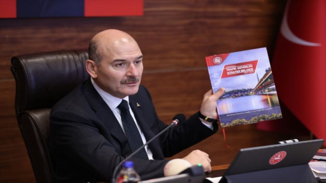 Bakan Soylu, 6. Karayolu Trafik Güvenliği Stratejisi Eşgüdüm Kurulu Toplantısı'nda konuştu: