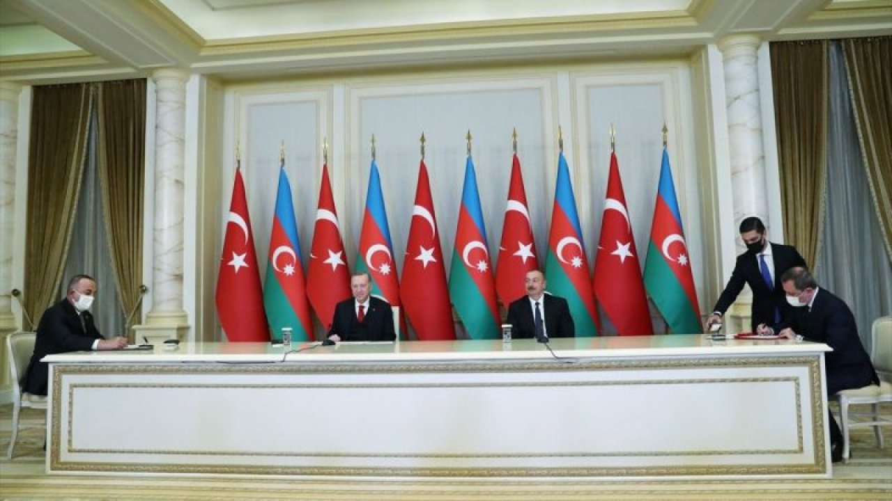 Cumhurbaşkanı Erdoğan: "(Karabağ) Azerbaycan yönetimi inanıyorum ki orayı da hiç gecikmeden, 3-5 yıl içerisinde çok daha farklı bir hale getirecektir"