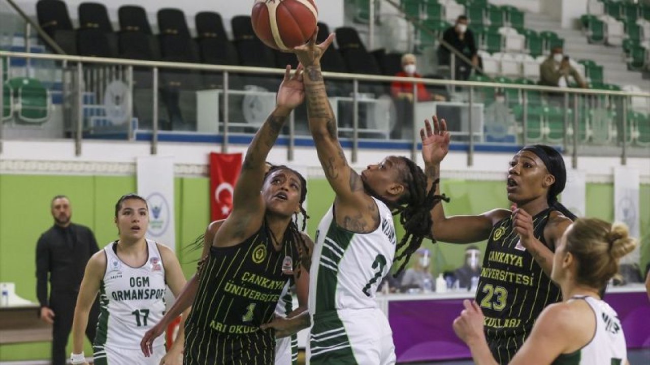 OGM Ormanspor - Çankaya Üniversitesi: 88 - 68