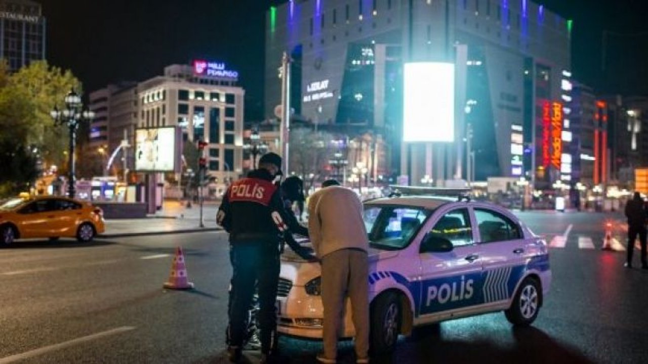 Ankara'da sokağa çıkma kısıtlamasına uymayan 1405 kişiye ceza kesildi