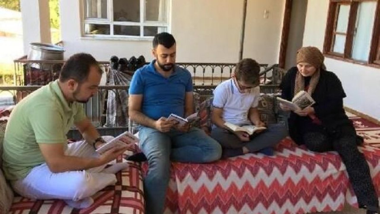 Erzurum'da başlatılan evde kitap okuma kampanyasına sosyal medyada büyük ilgi