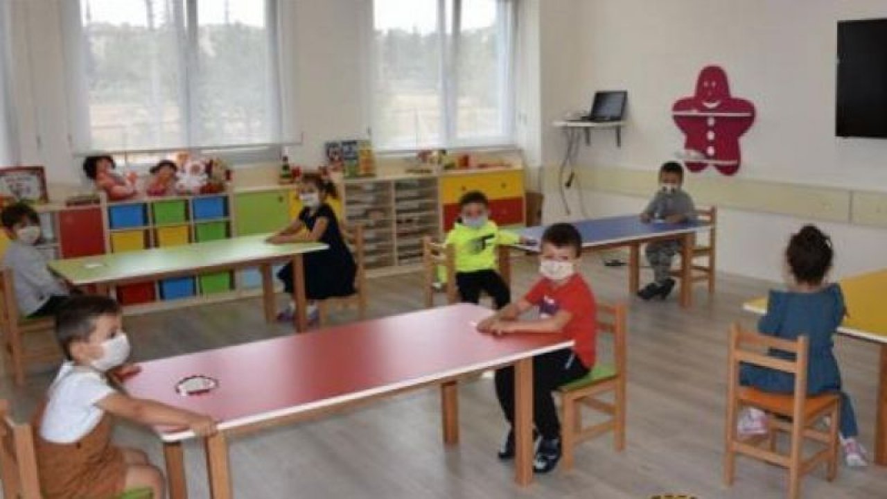 Nevşehir ve Kırıkkale'de anaokulları yüz yüze eğitime geçti