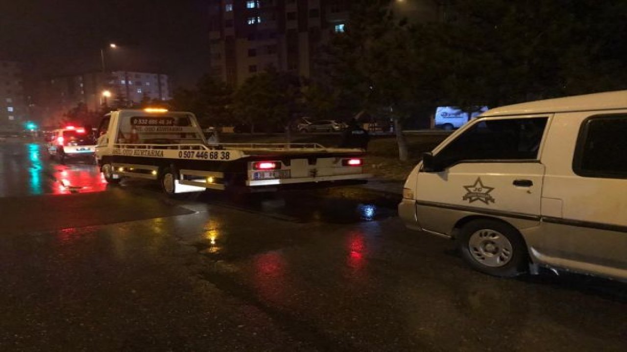 Kayseri'de "dur" ihtarına uymayan sürücüye 9 bin 750 lira ceza kesildi