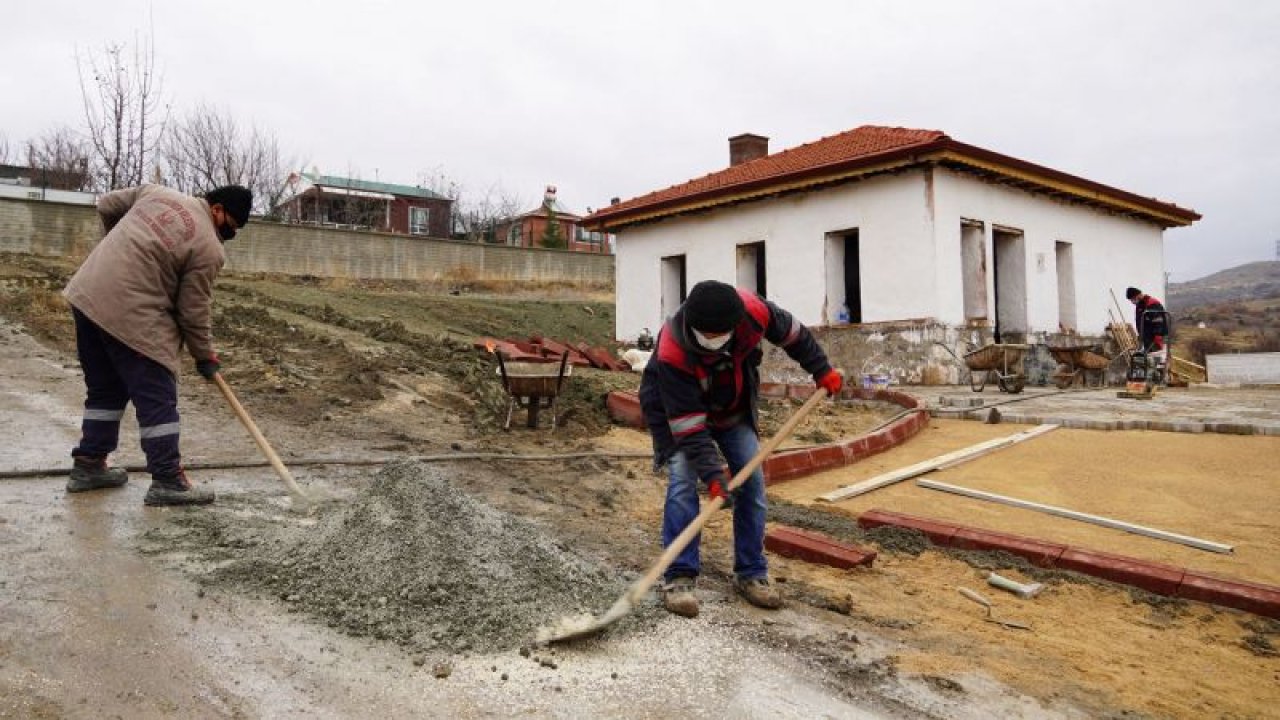 Ankara Sarıbeyler Tandır Damında çevre düzenlemesi başladı