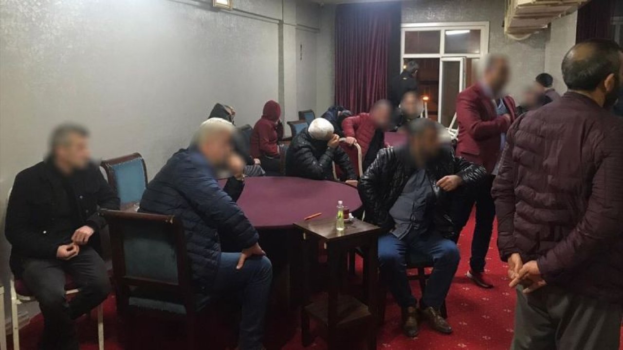 Diyarbakır'da bir kırathanede 12 kişiye 37 bin 800 lira ceza uygulandı
