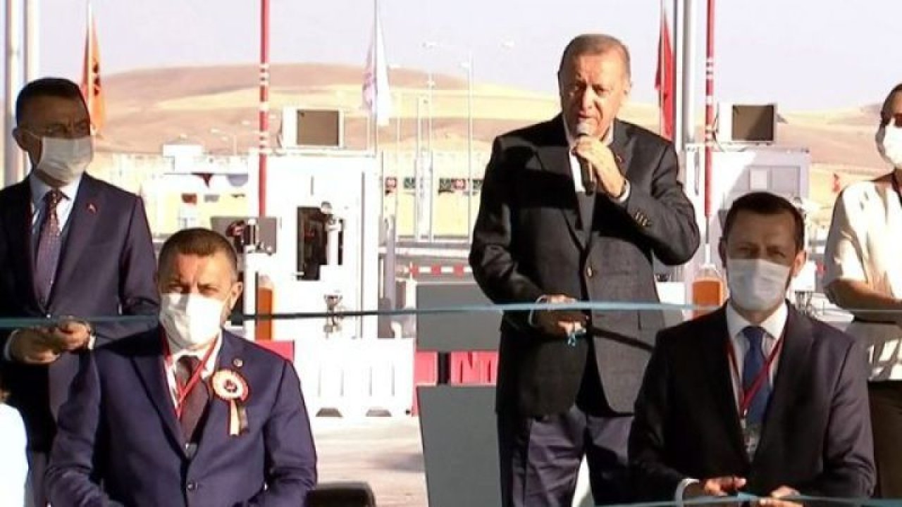 Cumhurbaşkanı Erdoğan, Niğde-Ankara Otoyolu 2. Kesim Açılış Töreni'nde konuştu: