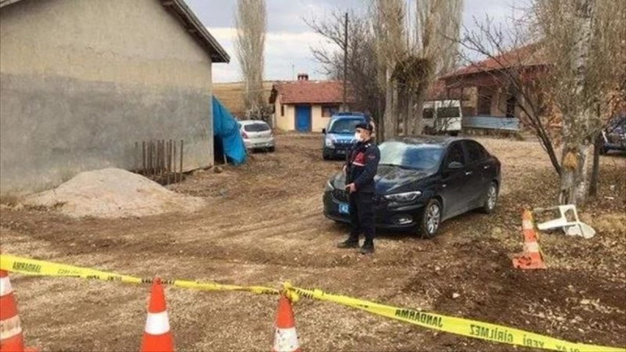 Konya'da bir kişi tartıştığı hamile eşini silahla öldürdü