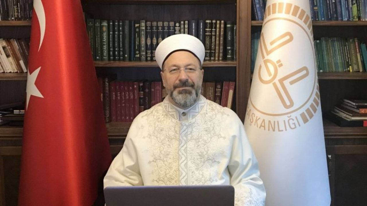 Diyanet İşleri Başkanı Erbaş "İlahiyat ve İslami İlimler Fakülteleri Çalıştayı"nda konuştu