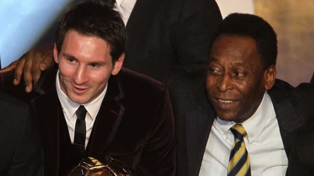 Pele'den Messi'ye tebrik mesajı:"Seni çok takdir ediyorum"