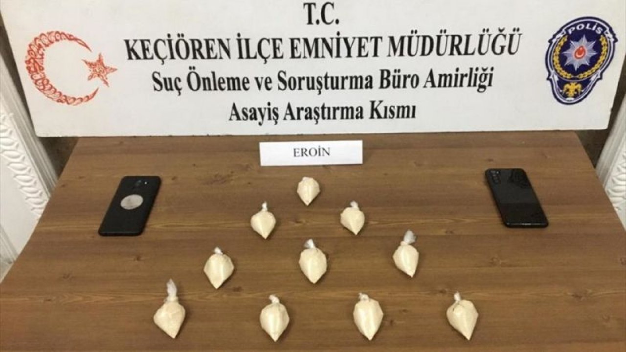 Ankara Keçiören Emniyeti Müdürlüğü Ekiplerince uyuşturucu Operasyonu! 3 şüpheli gözaltına alındı