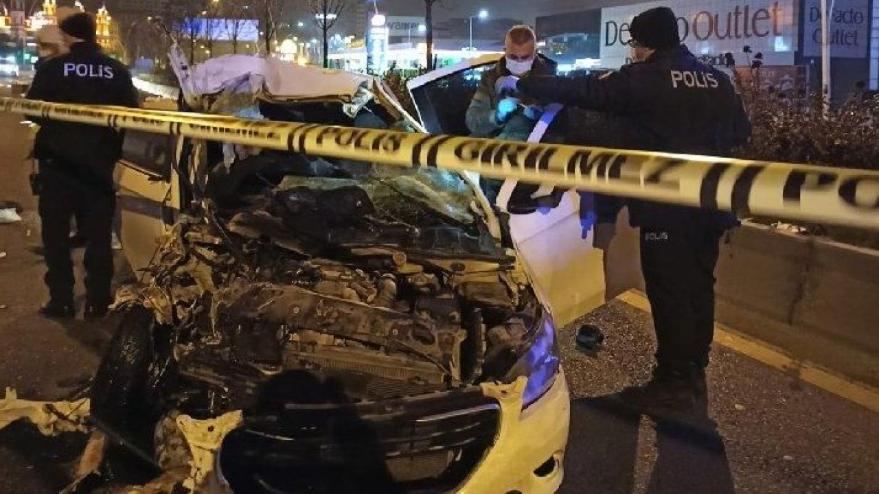Ankara'da trafik kazası: 2 ölü, 2 yaralı