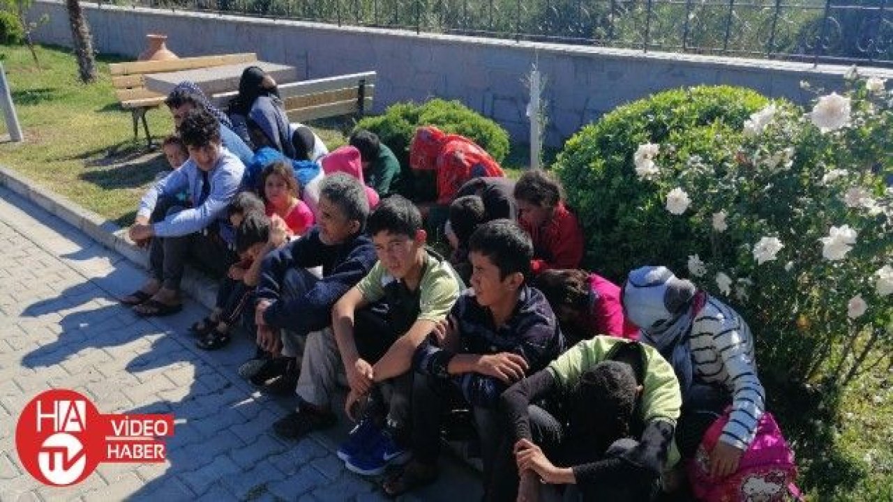 Çanakkale’de 24 mülteci yakalandı