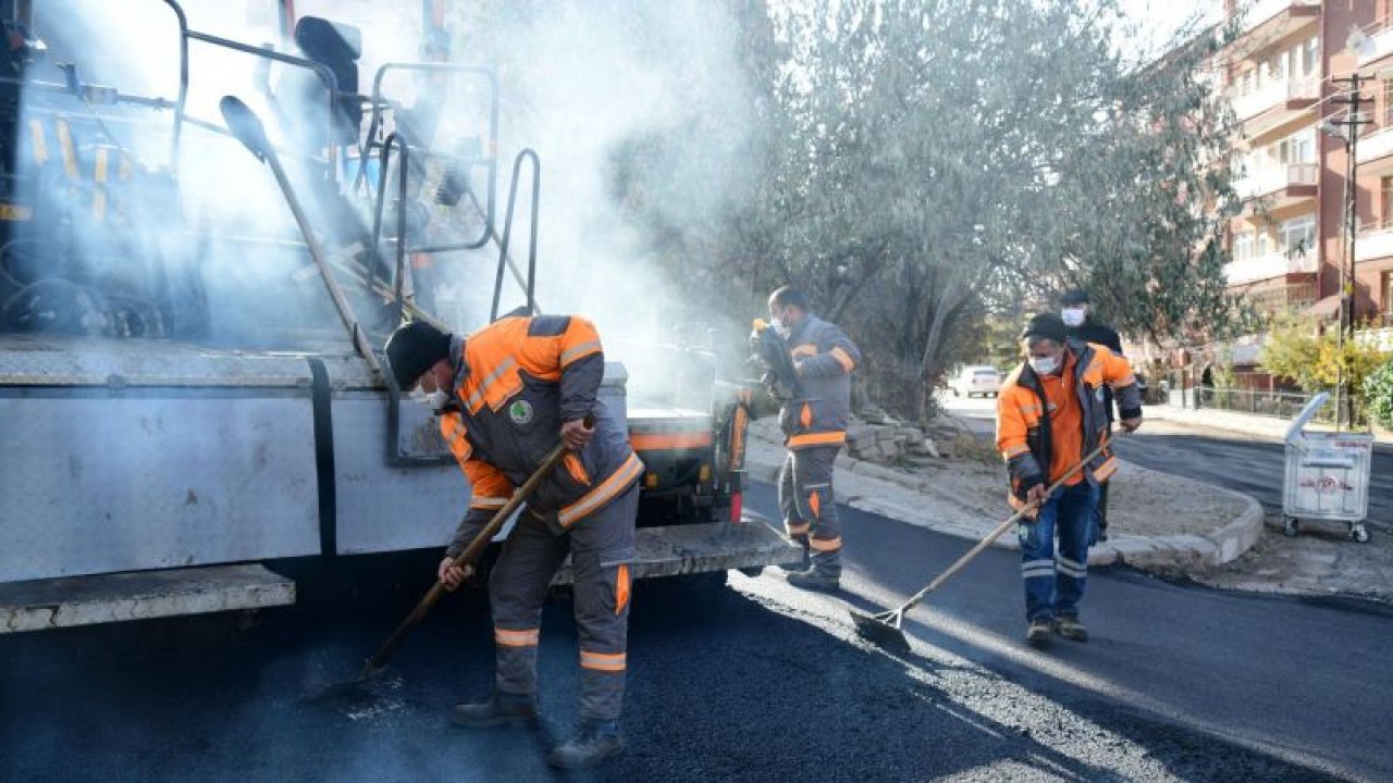 Ankara Mamak’ın bir yıllık asfalt mesaisi