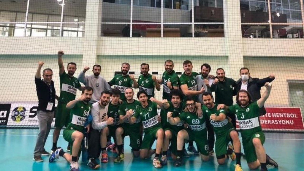 Yeni Mamak GSK Hentbol Takımı, rakibini 35-39 mağlup etti