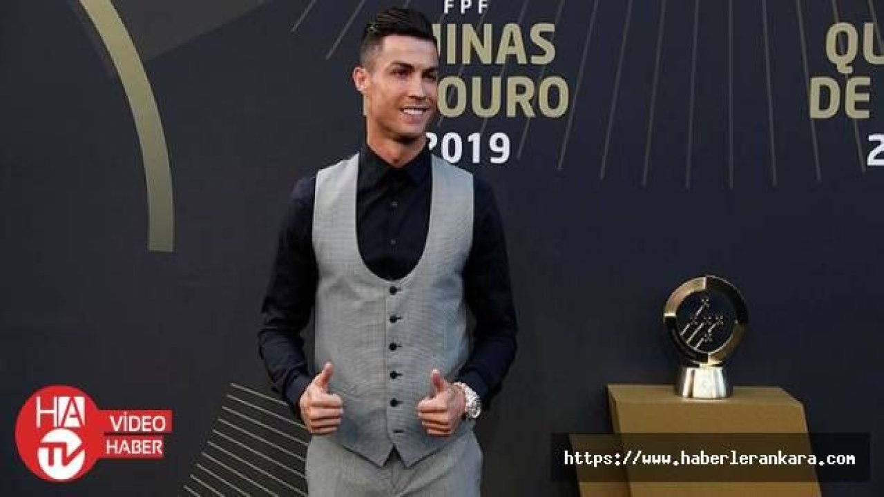 Portekiz'de yılın futbolcusu Ronaldo