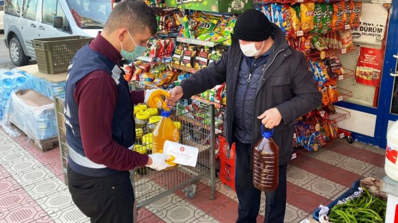 Ankara Keçiören’de 10 litre atık yağ getirene çanta hediye