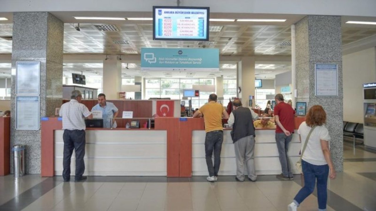 Ankara Büyükşehir'de borç yapılandırma süresi 1 ay uzatıldı