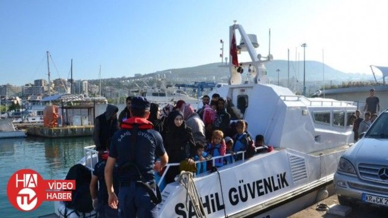 Kuşadası’nda 52 düzensiz göçmen yakalandı