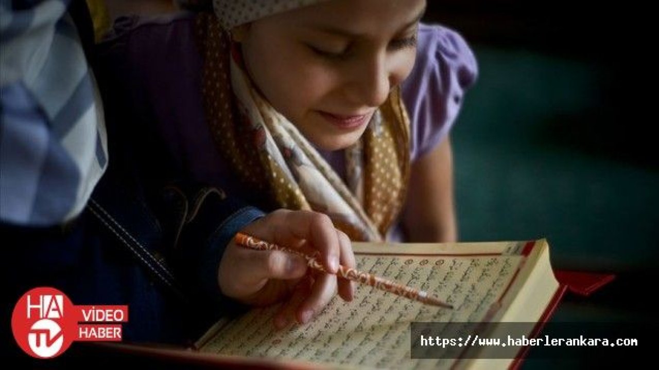 Kur'an kurslarında 4-6 yaş öğrenci sayısı yarım milyona yaklaştı