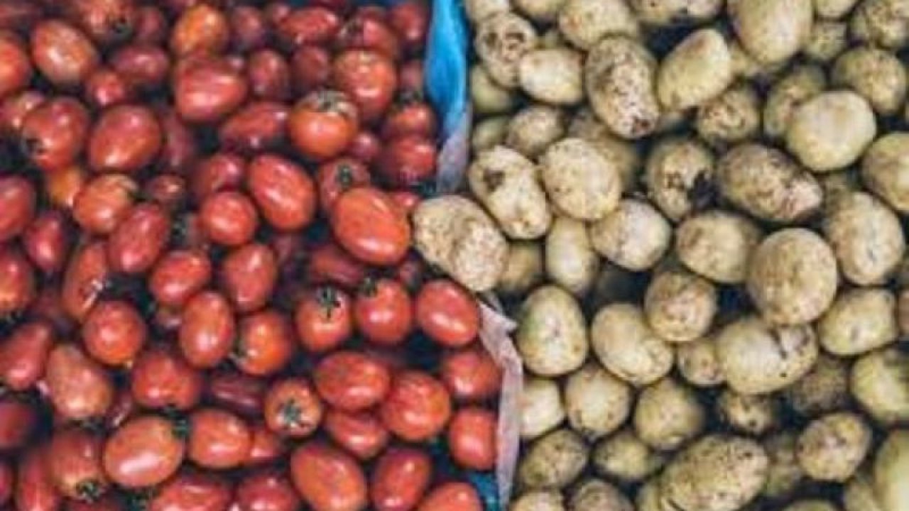 2020 yılında en çok domates ve patates tüketti