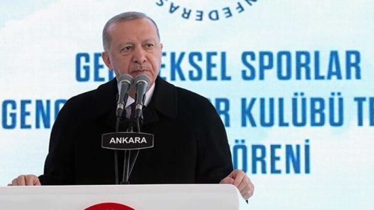 Cumhurbaşkanı Erdoğan, Ankara Geleneksel Sporlar Tesisi açılışında konuştu