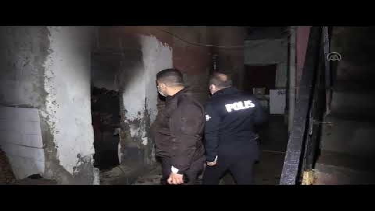 Adana'da metruk evde yangın: 1 ölü