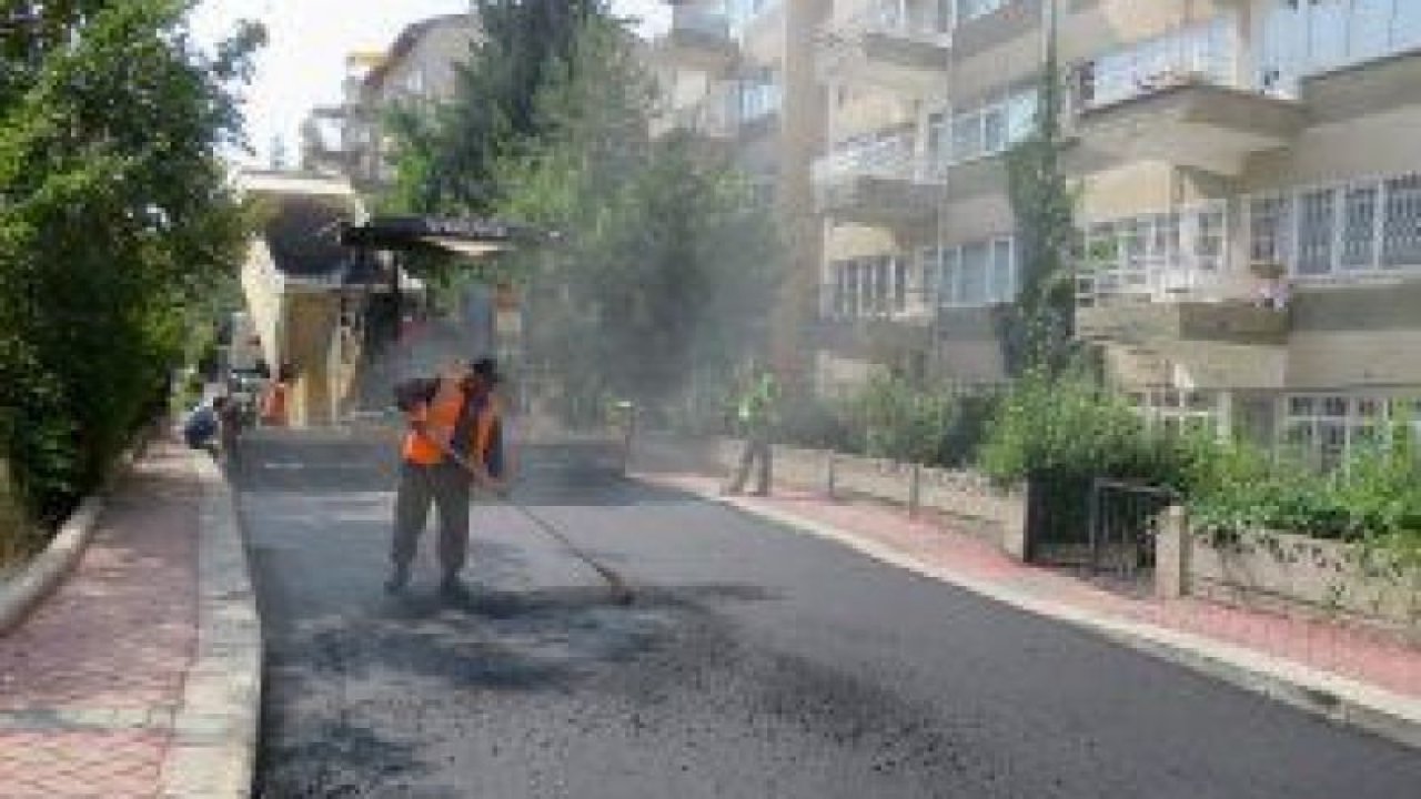 BÜYÜKŞEHİRDEN GEÇEN 525 CADDENİN 111’İNDE ÇALIŞMA