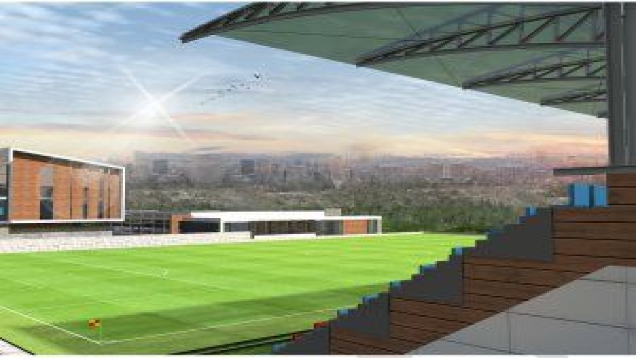 Pursaklar Ayyıldız Spor Kompleksi'nde ilk kazma vuruldu