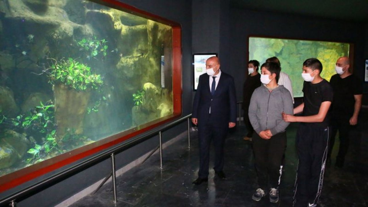 Başkan Altınok’tan Deniz Dünyası’nda 3D Sinemalı Sömestir Hediyesi