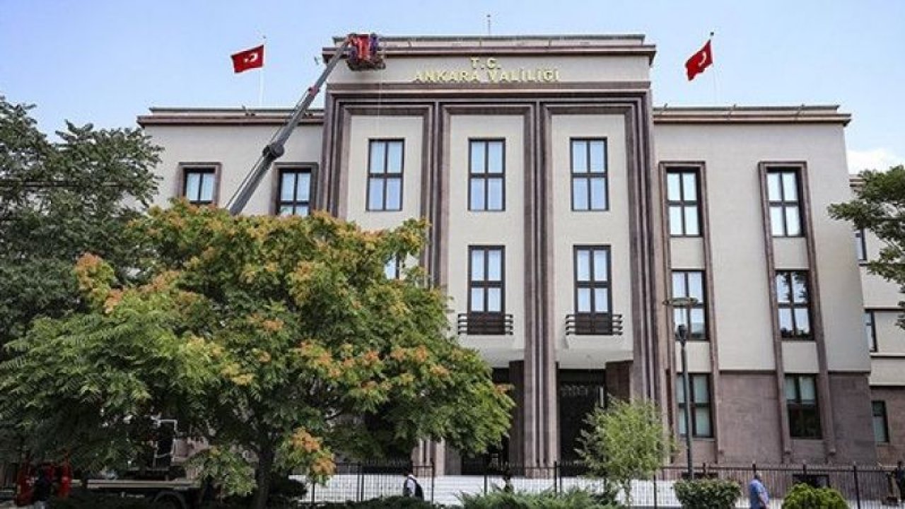 Ankara Valiliği: Sokağa çıkma kısıtlamasına uymayan 1315 kişi hakkında işlem yapıldı