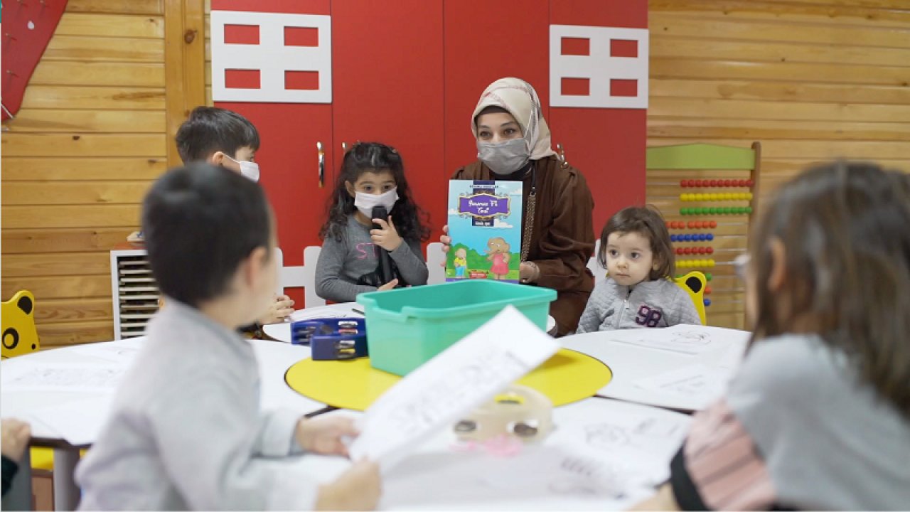 Ankara Sincan'da Bebek Kütüphanesi Açıldı