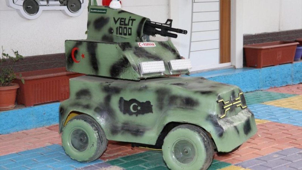 TÜBİTAK ödüllü savaş robotunun prototipi Şanlıurfa'da müzede sergileniyor