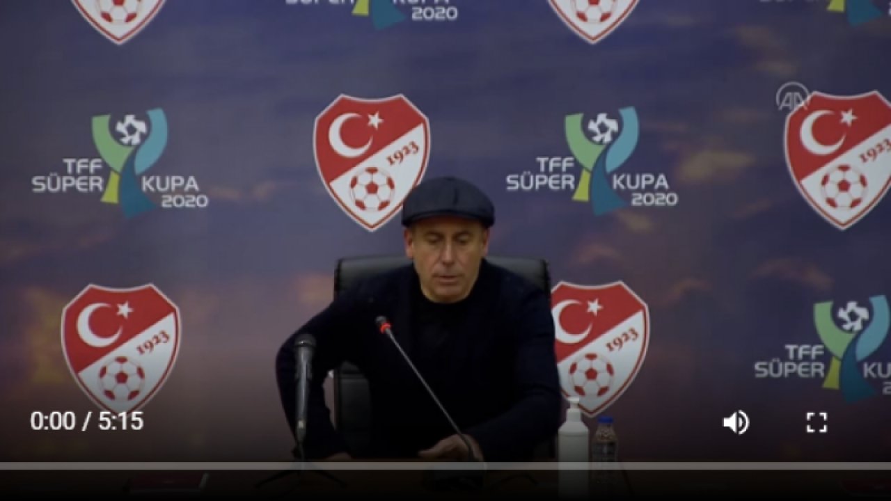 Abdullah Avcı: "Kupayı Trabzon şehrine ve taraftarına armağan ediyoruz"