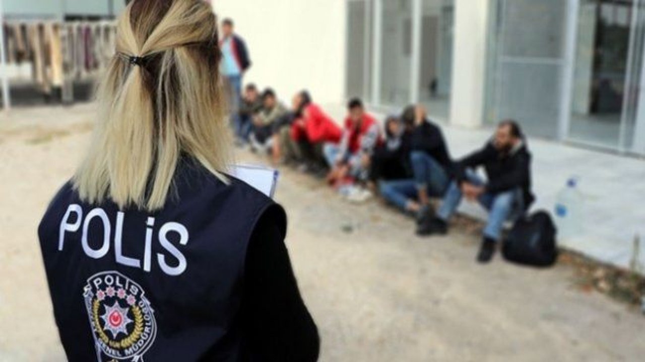 Ankara'da 17 düzensiz göçmen yakalandı