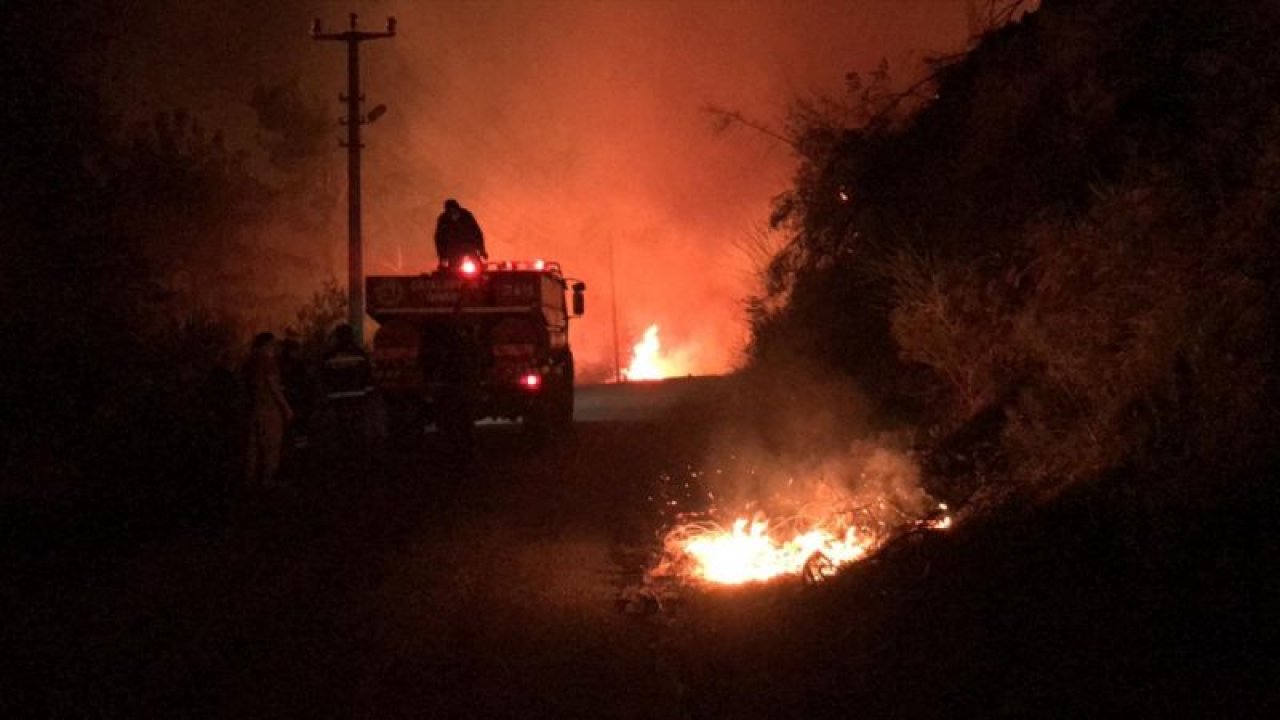 Kastamonu'da korkutan orman yangını! Bir mahalle tahliye edildi