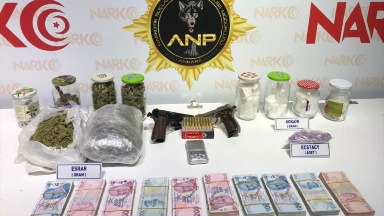 Ankara'da uyuşturucu operasyonu: 2 gözaltı