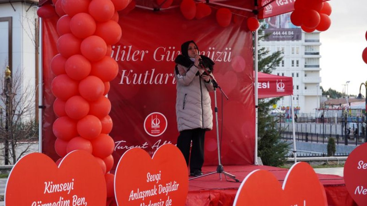 Ankara Keçiören’de Sevgililer Gününe Özel Sevgi Sahnesi