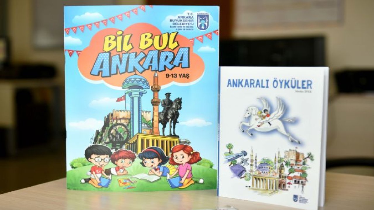 Başkentli Çocuklar Ankara’yı Büyükşehir Kitaplarıyla Öğrenecek
