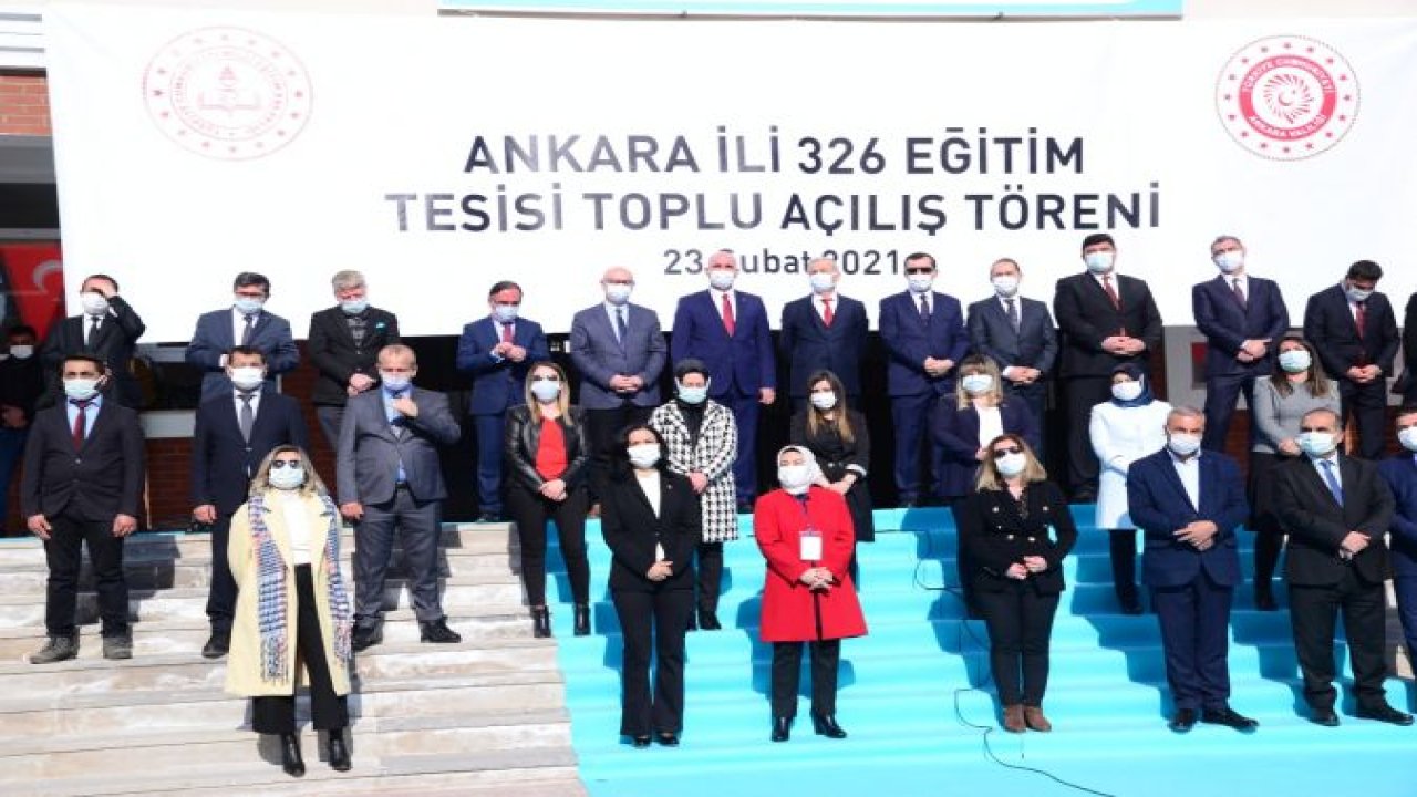 Cumhurbaşkanı Erdoğan Kahramankazan'da 3 Okulun Açılışını Gerçekleştirdi