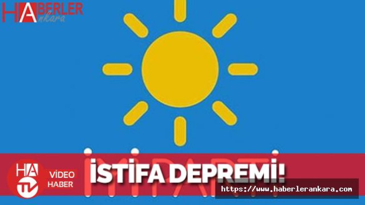 İYİ Parti'de İstifa Depremi Devam Ediyor! Derin Çatlaklar Var...