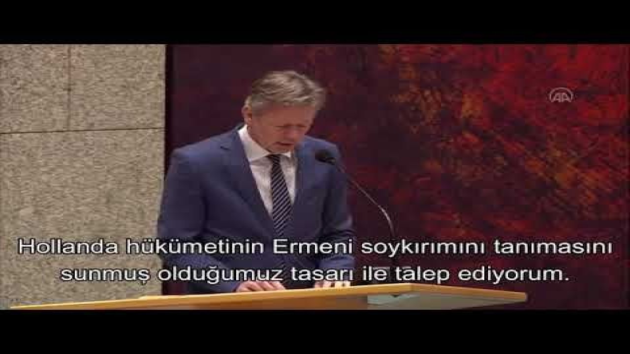 Hollanda 1915 olaylarıyla ilgili Ermeni iddialarını kabul etti