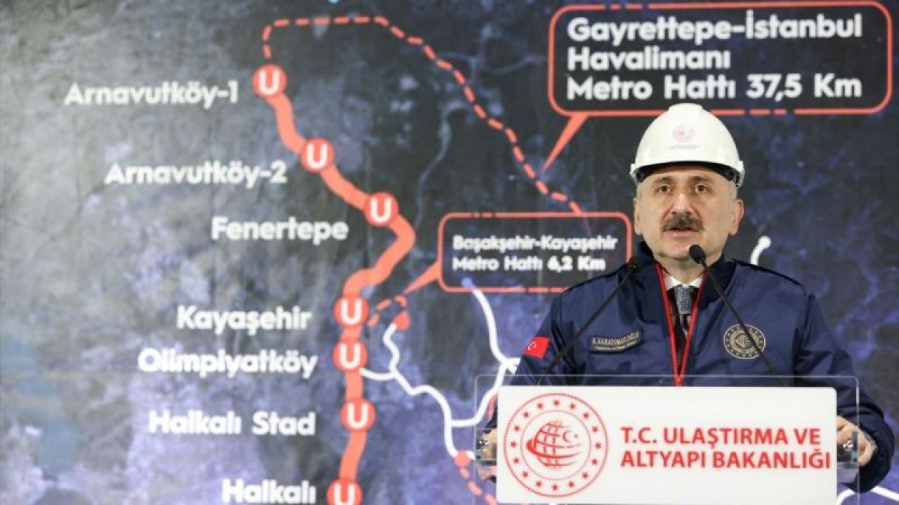 İstanbul'a Bir Metro Müjdesi De Bakandan Geldi! İki Yeni Hat Geliyor!
