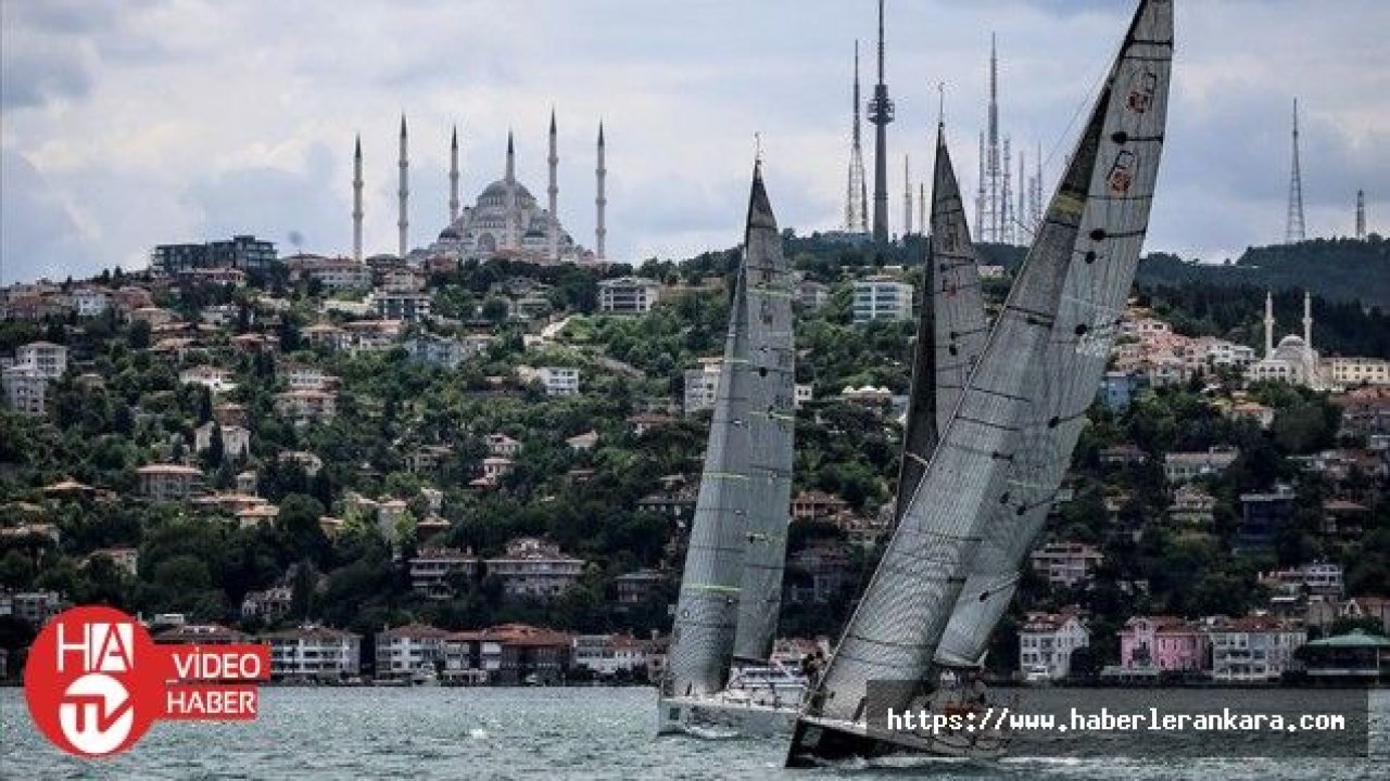 İstanbul Boğazı'nda yelken şöleni